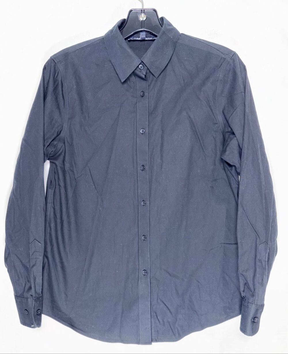 Jones New York black button down size small